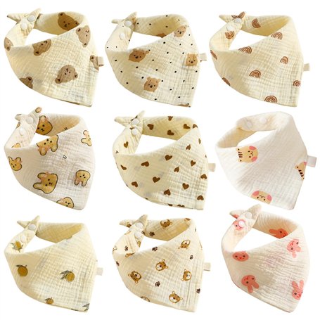 Serviettes De Salive Pour Tout-Petits