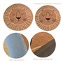 EHDWXVZM 1 tapis pour enfants - Tapis rond pour enfants - Tapis de chambre à coucher - Tapis lavable
