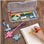 MengH-SHOP Crayon Poignées Guides Doigts Silicone Crayon Grip Posture Correction Outils Aide Écriture pour Enfant Étudiants 13 P