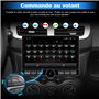 Autoradio 1 din Android 13 Universel Voiture Modèles Écran de 10.6 Pouces Supporte GPS Carplay Android Auto WiFi 4G Bluetooth FM