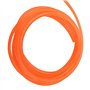 Courroie de Transmission en PU Hautes Performances, Courroie Ronde en Polyuréthane pour Transmission, Couleur Orange (8mm*5m)