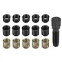 Kit Reparation Filetage Bougie 16 pièces Kit d'outils de réparation de Filetage de Bougie d'allumage, Taille du Filetage M14 x 1