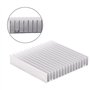 Dissipateur Thermique, Radiateur en Aluminium, Dissipateur de Chaleur de Conductivité Thermique Refroidissement Aileron 100 * 10
