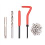 Kit de réparation de filetage 88 pièces Helicoil M6 M8 M10 tarauds et forets