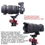 74.5 mm Bague de fixation pour trépied compatible avec Canon RF 28-70 mm f/2L USM, support de support d'objectif en bas est Arca