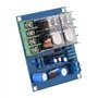 7812 + UPC1237 Relais, module de relais de protection des haut-parleurs 12-24V Carte de circuit imprimé étamée à double face de