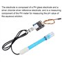 VBESTLIFE Module de capteur PH 5 V + PH Capteur Composite Test d'électrode Capteur Code avec connecteur BNC