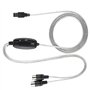 Lazmin Câble MIDI, Convertisseur de câble MIDI vers USB Cordon Adaptateur d'interface MIDI Clavier Clavier Ligne d'édition de Mu