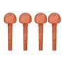 4 Pcs Chevilles de Réglage pour Violon Fiddle Tuning Pegs Partie Instrument à Cordes pour Violon 4/4