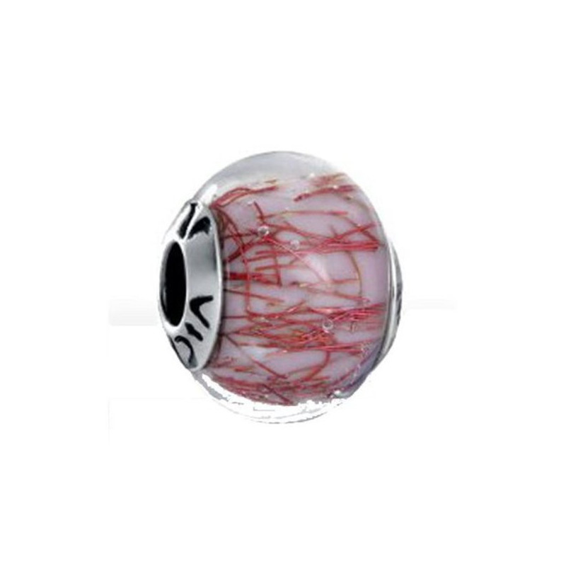 Perle de verre Femme Viceroy VMB0018-27 Rose 1 cm