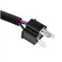 2 pièces Adaptateurs de Fil de Queue de Cochon de Voiture H4 Mâle à H13 Connecteur Femelle Adaptateurs de Faisceau de Câbles de 