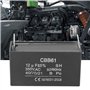 DEWIN Condensateur, Condensateur 350V Condensateur pour Generateur CBB61 Condensateur Générateur d'essence Démarrage Condensateu