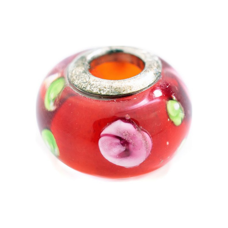 Perle de verre Femme Viceroy Vmm0116-27 Rouge 1 cm