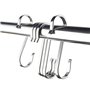 Lot de 16 Crochets en S de suspension multifonctions Crochets en forme de S en acier inoxydable Crochet S pour salle de bains ch