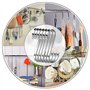 Lot de 16 Crochets en S de suspension multifonctions Crochets en forme de S en acier inoxydable Crochet S pour salle de bains ch