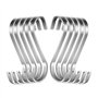 Lot de 10 Crochets en S de suspension multifonctions Crochets en forme de S en acier inoxydable Crochet S pour salle de bains ch