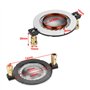Bobine vocale de Tweeter de 34.4mm, Bobine de Voix Superbe de Tweeter Plate de 8 ohms de Film de Titan pour l'audio