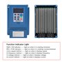 Variateur de Fréquence, Triphasé 380VAC 4KW 12A VFD Convertisseur de Fréquence Convertisseur PWM Contrôleur de Vitesse de Haute 