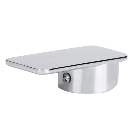 Robinet en Alliage de Zinc Poignée Robinet de Salle de Bain 1 poignée Faible Arc sans Plomb Poignée Unique 50 mm Robinet d'évier