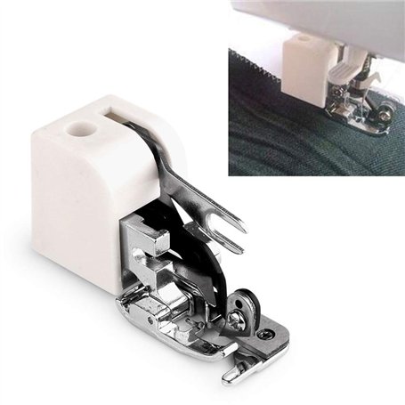 Accessoire pour Machine à Coudre Pied-de-biche à Clip latéral pour surjet