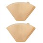 CENPEK Lot de 200 filtres à café, 101 cônes en papier pour cafetière/goutteur à café (1 à 2 tasses)