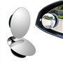 zoerbufan 2 PCS Voiture Angle Mort Miroir sans Cadre