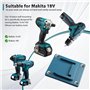 BORDEAG Supports De Batterie Pour Makita,10 Pièce 18 V Support De Batterie Pour Makita Avec 40 Vis,Support De Batterie Makita,Su