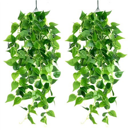 Newaner 2pièce Plantes Suspendues Artificielles