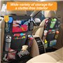 Newaner Organisateurs de Voiture tissu oxford pour éviter les coups de pied,utiliser pour organiseur pour siège arrière de voitu