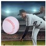 LNGJIN Balle De Baseball,15 Pièces Baseball de Formation en PU,Mousse Souple Balles,Débutant Balles de Baseball,Balles Souples,M