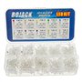 BOJACK 10 couleurs 400 pièces 3mm lampe diodes lights assored kit (Transparent DC 2V - 3.2V 20mA) lampes ampoule à éclairage pui