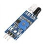Lot de 5 Modules de Capteur Infrarouge Anti-Obstacle pour Voiture Intelligente Robot 2-30 cm Détection à Distance Réglable Capte
