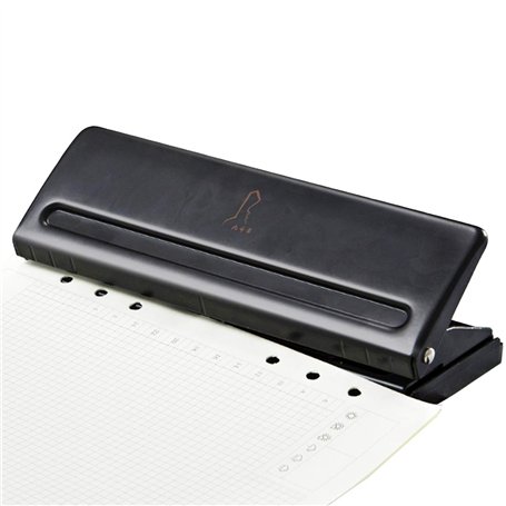 Industrial 6 Hole Punch Binder Puncher Perforatrice 6 Trous Distance Trou Réglable Perforeuse pour Journal/Documente Diameter