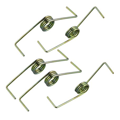 Lot de 5 pièces Sourcing map Ressort de tension en métal Bronze Ton Acier Ressort de compression Sécateur Accessoires Outil Cric