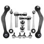 Frankberg 8x Bras de suspension Barre de couplagen Palier d'essieu arrière Arrière Compatibles avec X5 E53 3.0d 3.0i 4.4i 4.6is