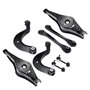 Frankberg 6x Bras de suspension + 2x Barre de couplage Arrière Gauche Droite Compatibles avec A3 8P1 2003-2009 Leon 1P1 2005-200