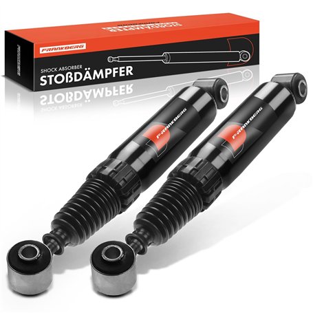 Frankberg 2x Amortisseur à gaz Pression du gaz Essieu Arrière Compatibles avec Xsara N1 N2 1997-2005 ZX N2 1991-1998 306 7B N3 N