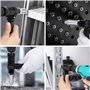 Adaptateur de pistolet à riveter avec poignée en plastique amovible, tête de pistolet à rivet électrique, accessoires de perceus