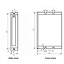 Moteur pilote, TB6600 DC24-40V 1.0~4.2A / Phase NEMA 17/23 Contrôleur de moteur pas à pas à 2 phases/bipolaire pour la gravure,