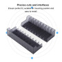 ASHATA 2 pièces CD porte-cartes de jeu support de stockage support d'organisation support compatible pour PS4/pour SLIM/pour PRO