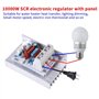 Régulateur de Vitesse 10000W AC 220V 80A SCR Régulateur de Tension Numérique Variateur de Contrôle de Vitesse Thermostat pour Mo