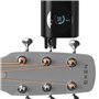 Enya Smart Automatic Guitar Tuner ST1 Écran LCD couleur – Métronome et manivelle à cordes – Pour guitare électrique, guitare aco