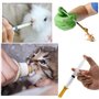 Lot de 13 Chaton biberons d'allaitement pour Animal Domestique avec seringue et biberon pour Chatons et Animaux Sauvages