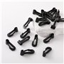 Lot de 20 clips durables en plastique pour filet de football pour une application sûre et facile, taille universelle – S'adapte 
