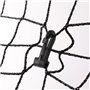 Lot de 20 clips durables en plastique pour filet de football pour une application sûre et facile, taille universelle – S'adapte 