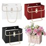 Lot de 4 sacs d'emballage floraux portables