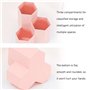 DAZZLUXE 1 porte-stylo de bureau créatif - Tube de rangement multifonction - Tube de rangement hexagonal - Boîte de rangement av