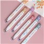 NYGGTYK Lot de 6 surligneurs Kawaii - Fournitures scolaires - Marqueurs à double extrémité - Surligneurs en forme d'animal - Sur
