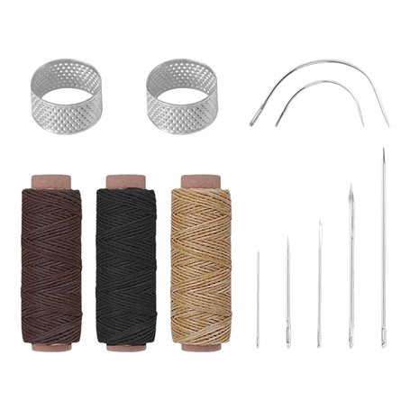 Lot de 3 rouleaux de fil ciré
