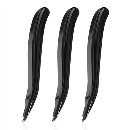 Lot de 3 extracteurs d'agrafes - Outil de retrait d'agrafes - Outil de retrait d'agrafes multifonction